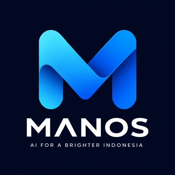 Logo MANOS — AI for a brighter Indonesia